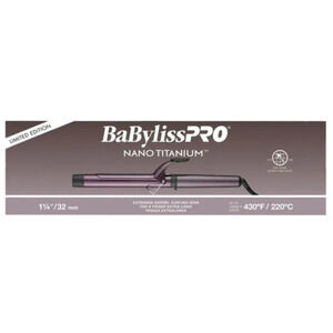 BaBylissPRO Nightfall 1.25" Extended Barrel Curling Iron (Purple)